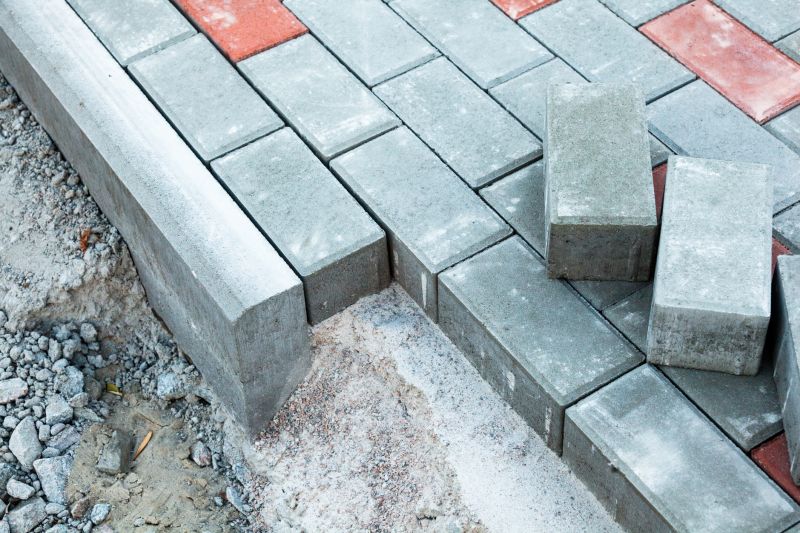 Damaged Edge Pavers Repair