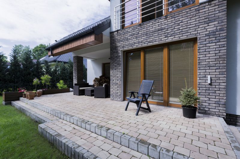 Paver Patio with Design Details