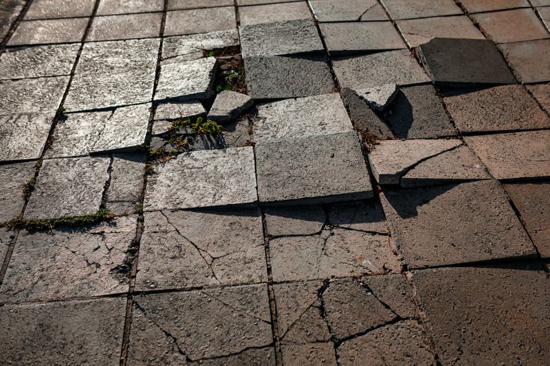Pavers Repairs Before and After